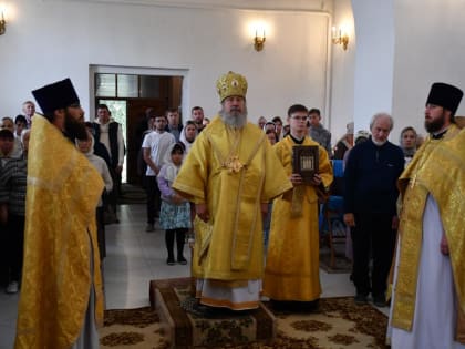 Божественная литургия в Чаплыгине