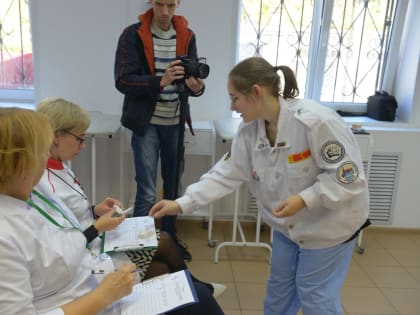 Спартакиада студентов медицинских отрядов в Ельце