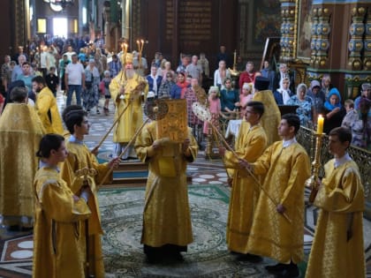 Литургия в Вознесенском соборе и молебен на начало нового учебного года
