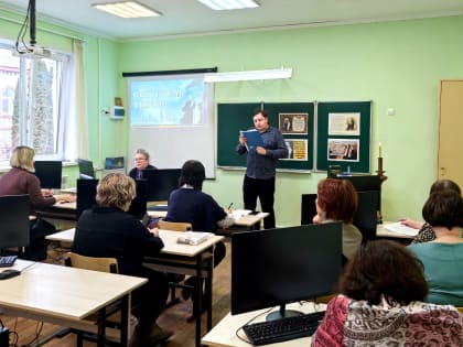 В Православной гимназии прошло мероприятие, посвященное 100-летию блаженной кончины свт. Тихона, Патриарха Московского и всея Руси