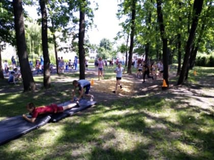 Районная военно-спортивная игра «Зарница»