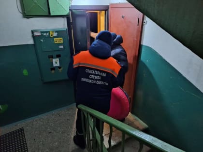 Сотрудники УГПСС и МЧС Липецкой области проводят поквартирный обход домов.