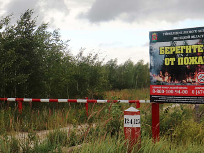 Въезд в леса ограничен из-за пожароопасной погоды