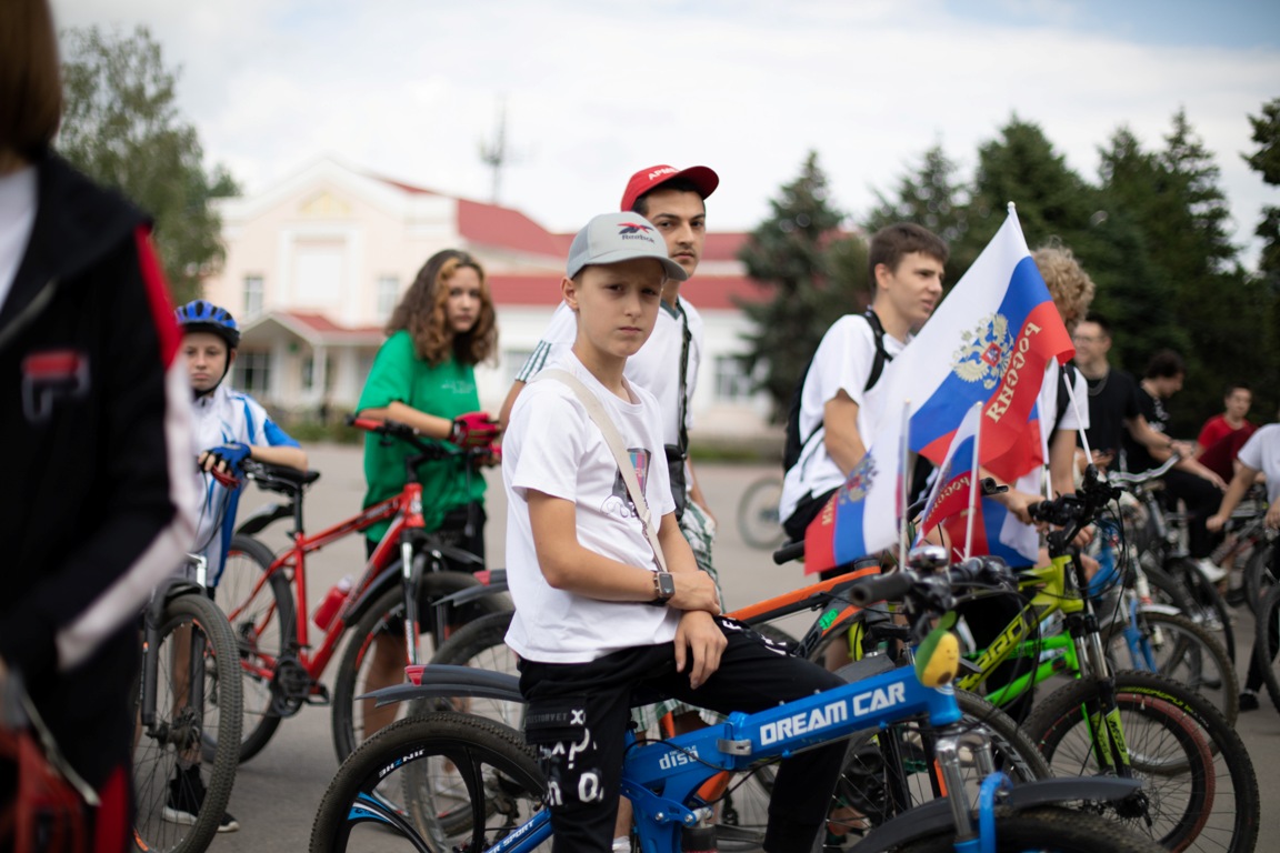 Велопробег фон