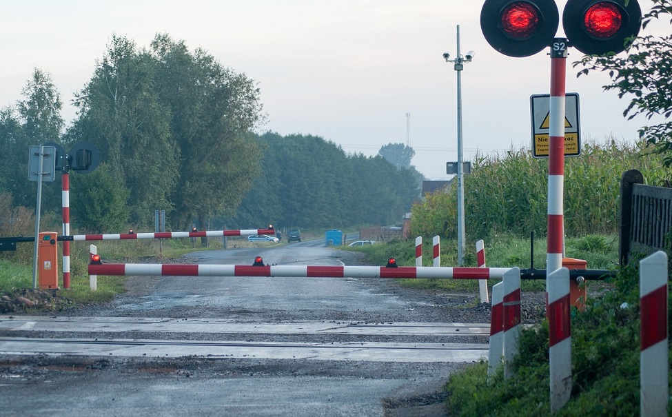 Фото железнодорожного переезда