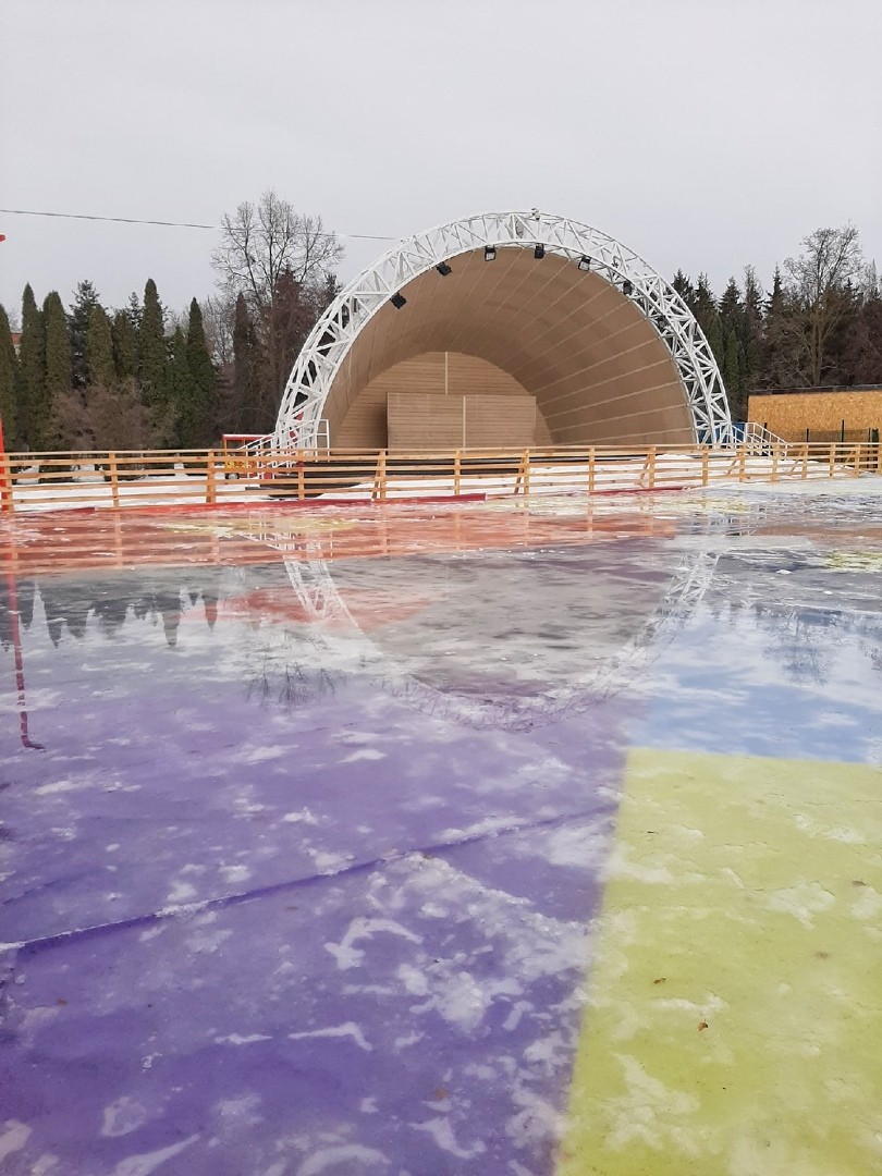 каток в парке победы москва