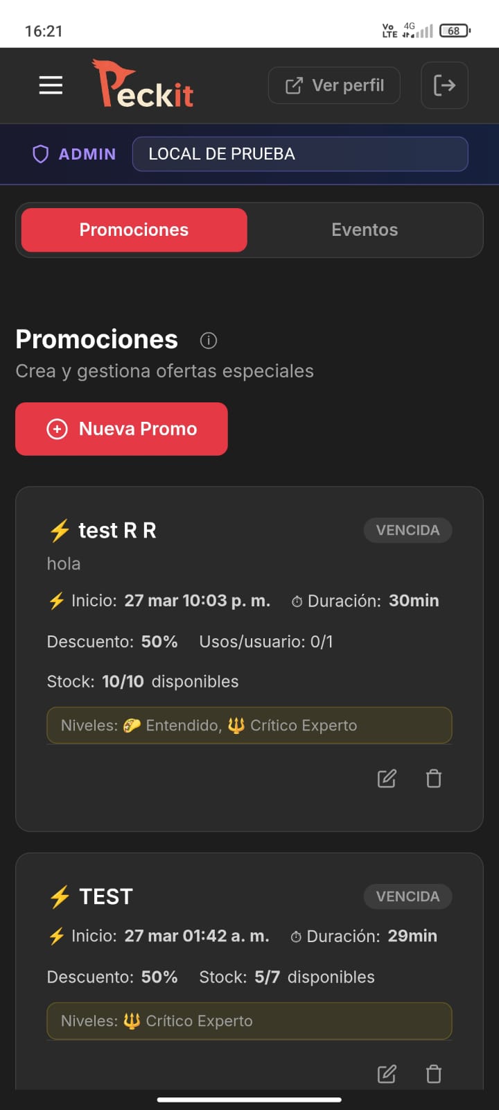 Perfil local