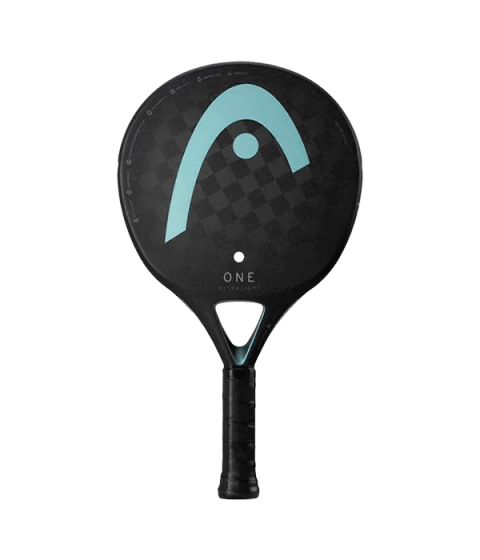 Pala de pàdel Head One Ultralight Negro 2025 — Head — forma rodona — tipus control — 300 g — 2025