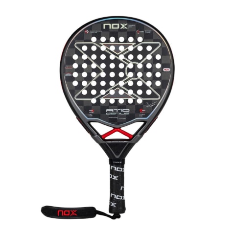 Pala de pàdel Nox AT10 Genius 18K Agustín Tapia 2023 — Nox — forma llàgrima — tipus polivalent — 368 g — 2023