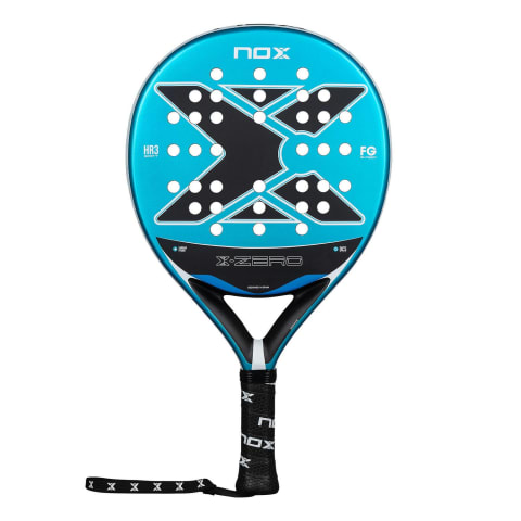 Pala de pàdel Nox X-Zero Blue 2026 — Nox — forma rodona — tipus polivalent — 368 g — 2026