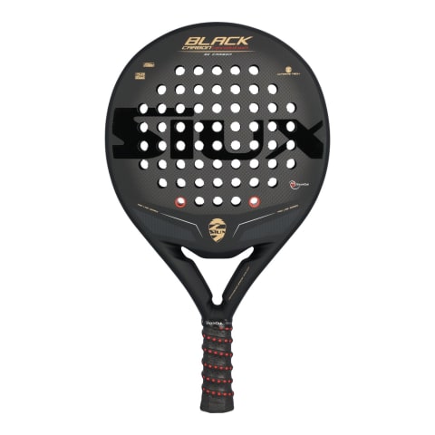 Pala de pàdel Siux Black Carbon Revolution 3K — Siux — forma rodona — tipus polivalent — 355 g — 2023