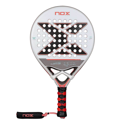 Pala de pàdel Nox VK10 Quantum 3K Aranzazu Osoro 2025 — Nox — forma rodona — tipus control — 358 g — 2025