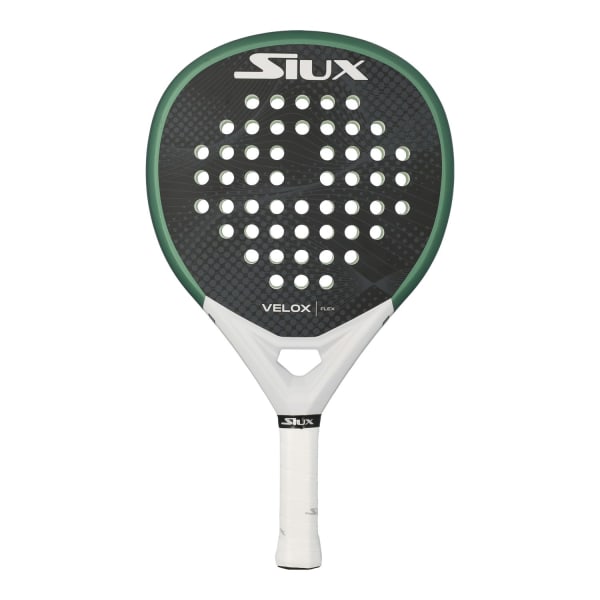 Siux Velox Flex Vert Fibra de Vidrio — raquette de padel Siux