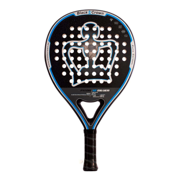 Black Crown Piton 12 Silver 2024 — raquette de padel Black Crown