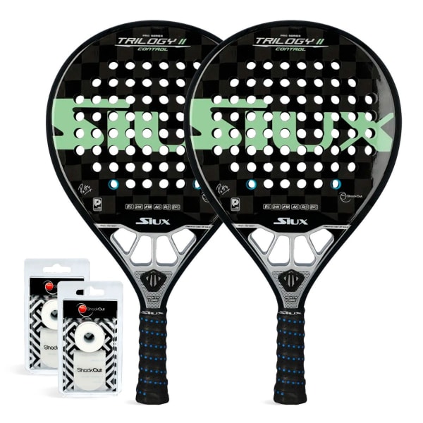 Pack Duo Siux Trilogy II Control Patty Pro — raquette de padel Siux