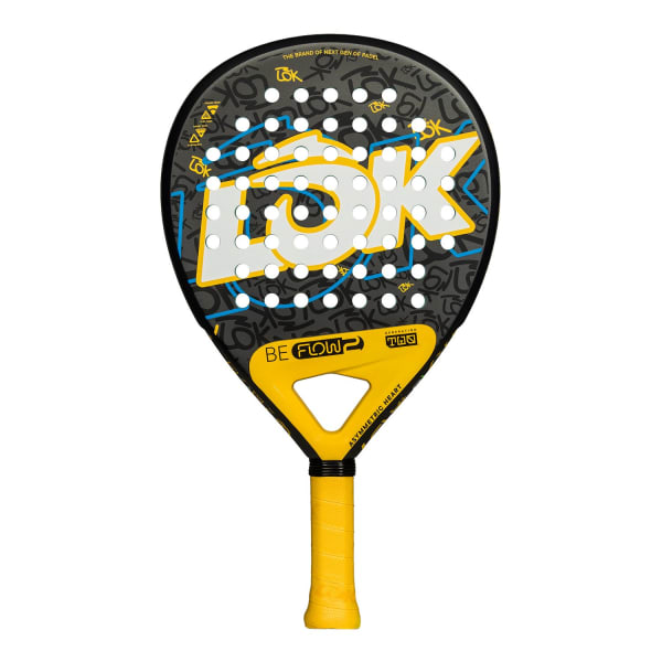 Lok Be Flow Yellow Gen 2 — raquette de padel Lok