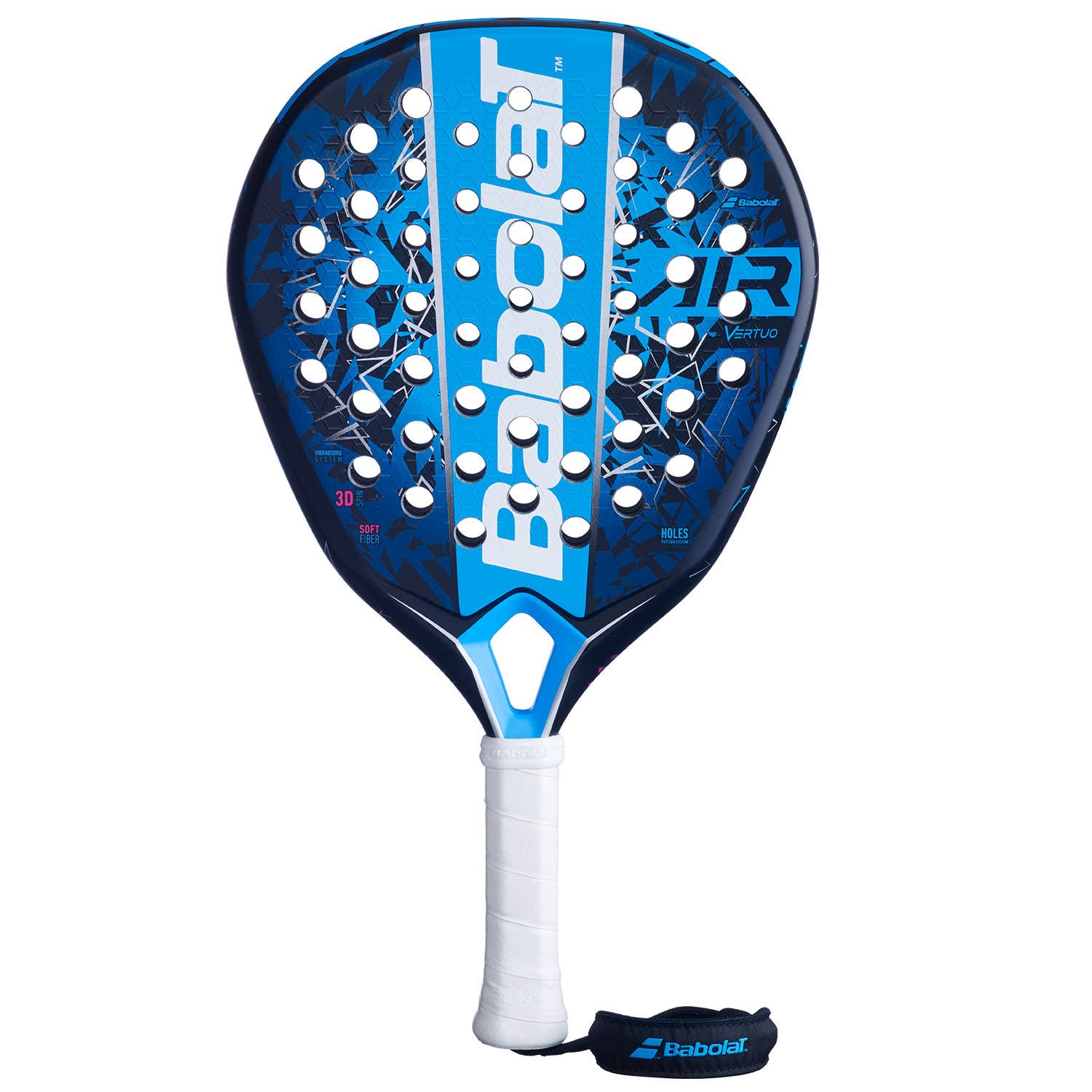 Pala de pàdel Babolat Air Vertuo 2025 — Babolat — forma lagrima — tipus potencia — 345 g — 2025