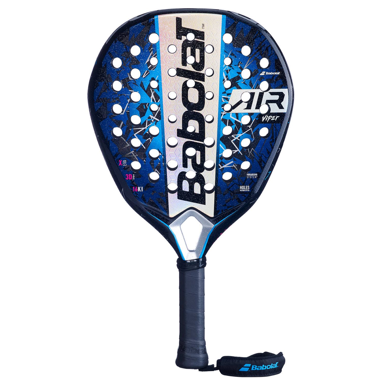 Pala de pàdel Babolat Air Viper 2025 — Babolat — forma lagrima — tipus polivalente — 355 g — 2025