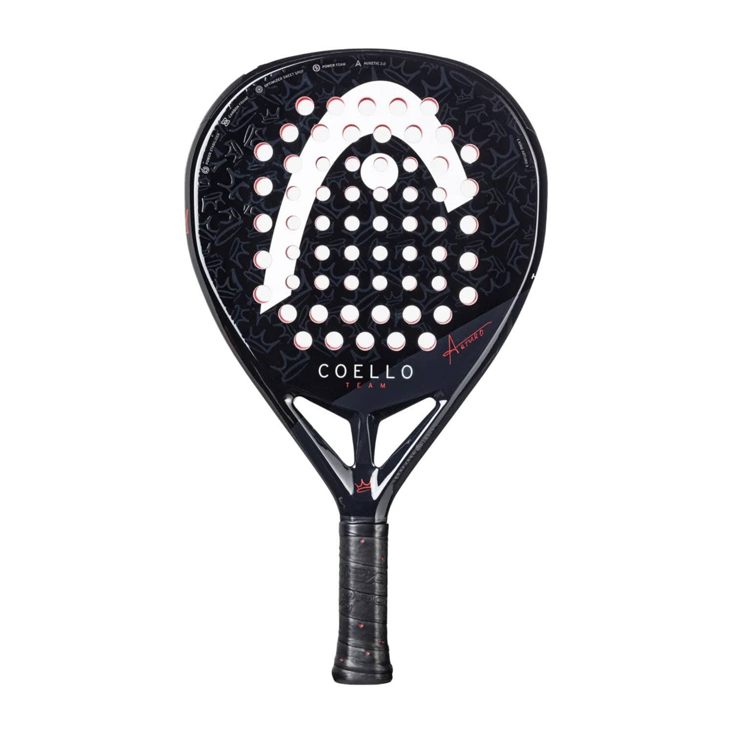 Pala de pàdel Head Coello Team 2025 — Head — forma diamante — tipus potencia — 360 g — 2025