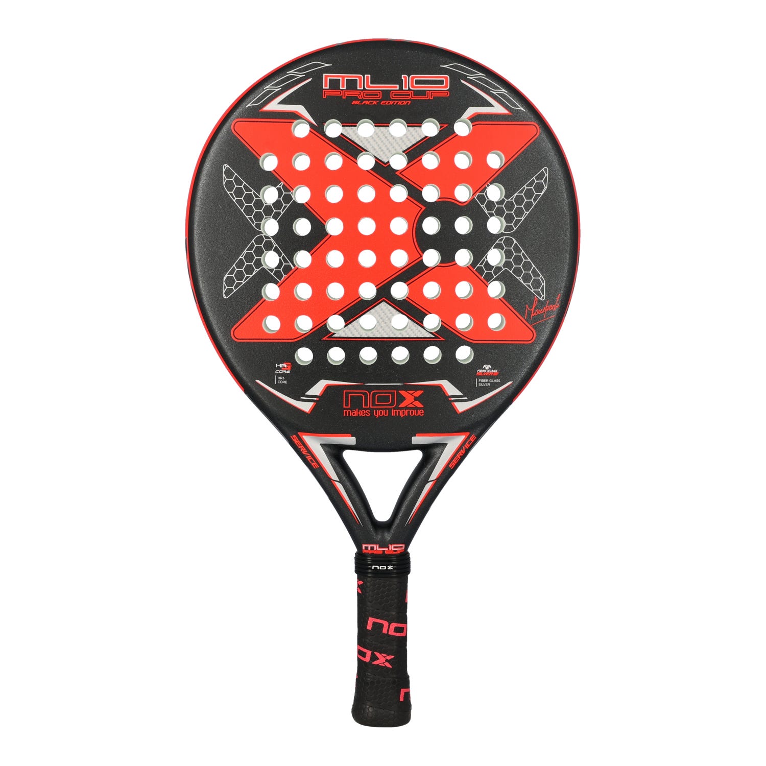 Pala de pàdel Nox ML10 Pro Cup Rough Surface Edition 23 — Nox — forma redonda — tipus control — 368 g — 2023