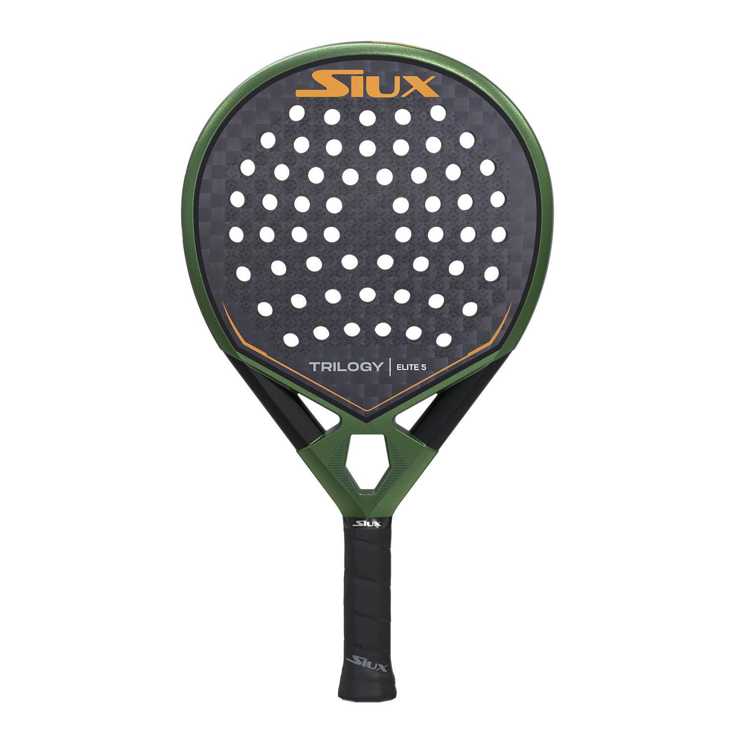 Pala de pàdel Siux Trilogy Elite 5 2025 — Siux — forma redonda — tipus control — 368 g — 2025