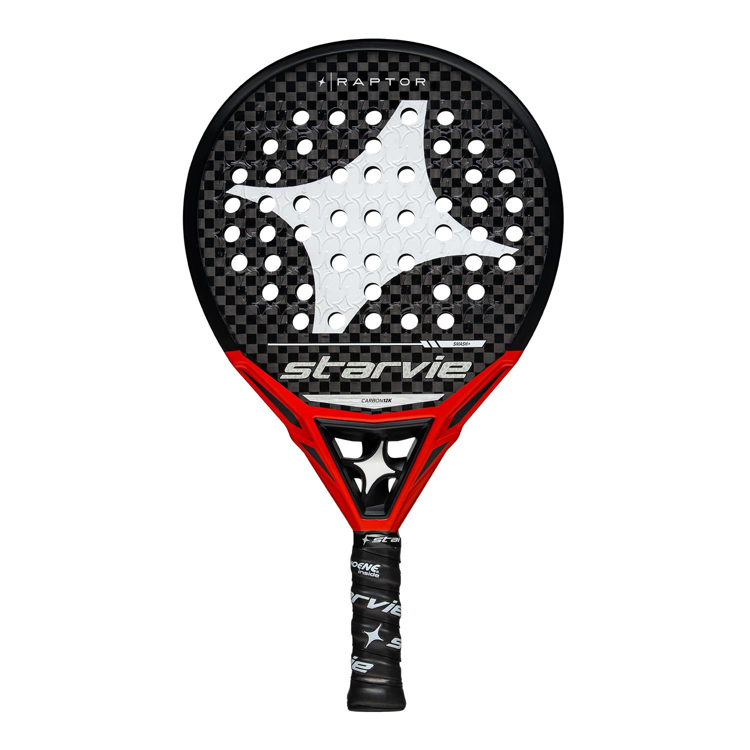 Pala de pàdel Starvie Raptor 2025 — StarVie — forma redonda — tipus control — 368 g — 2025