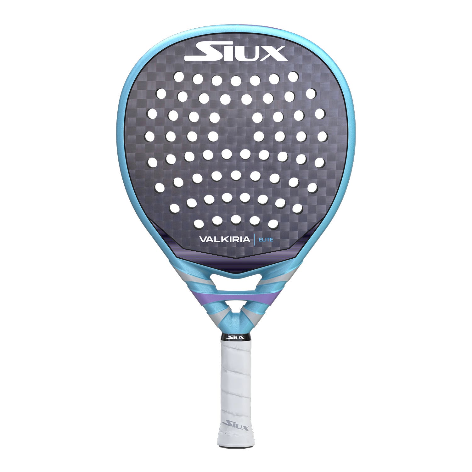 Pala de pàdel Siux Valkiria Elite 2025 Mujer — Siux — forma lagrima — tipus polivalente — 350 g — 2025