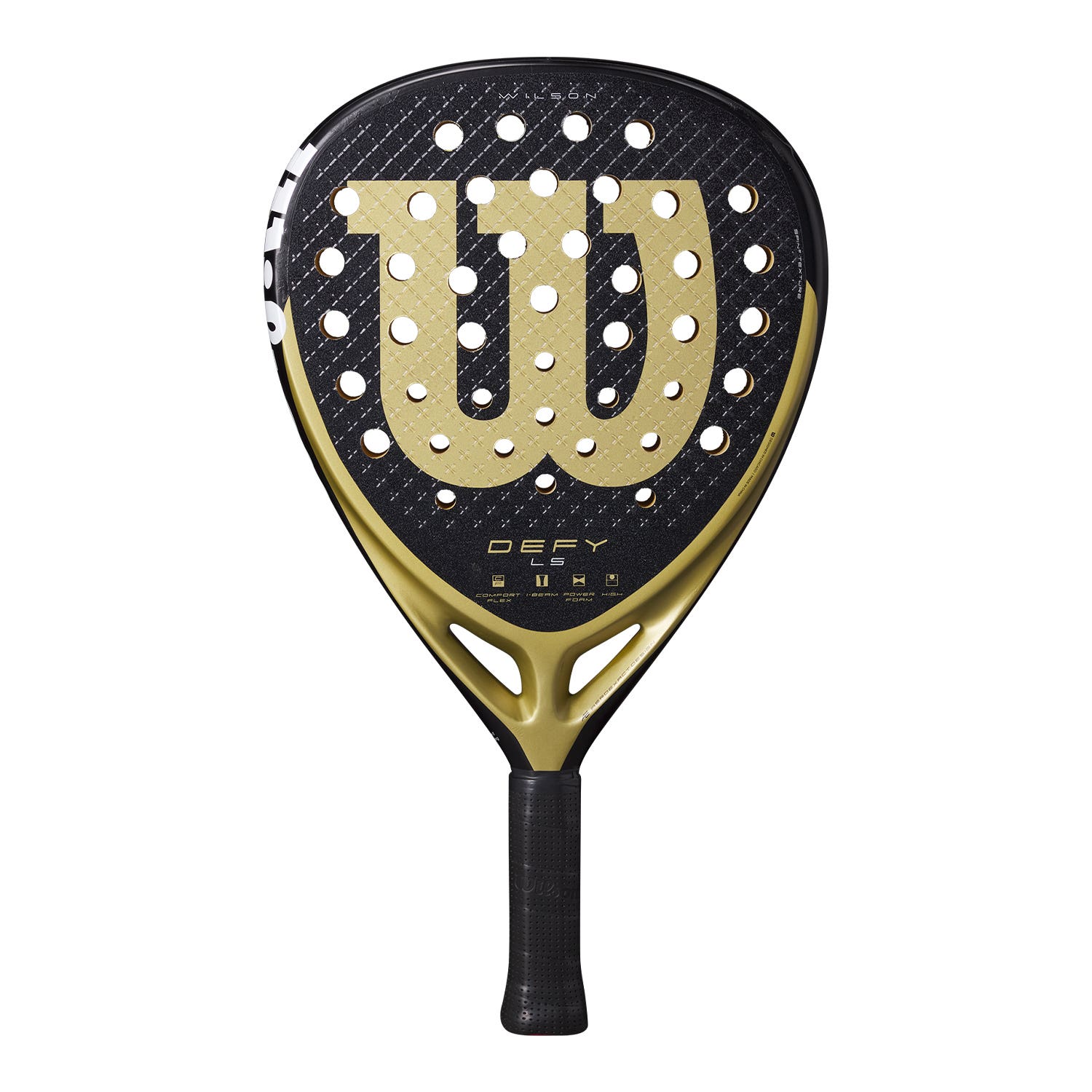 Pala de pàdel Wilson Defy LS V1 2025 — Wilson — forma diamante — tipus potencia — 368 g — 2025