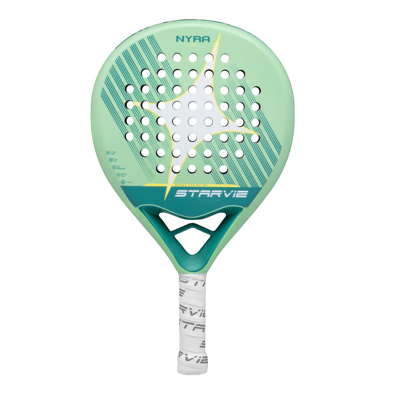 Pala de pàdel StarVie Nyra 2026 — StarVie — forma redonda — tipus control — 348 g — 2026