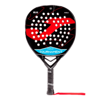 Joma Tournament Flex Negro/Rojo 2025 – Joma Tropfen-Padelschläger, 360 g