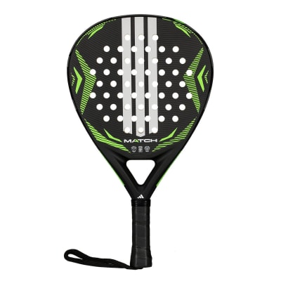 Adidas Match Black Lime 2026 – Adidas Tropfen-Padelschläger, 368 g
