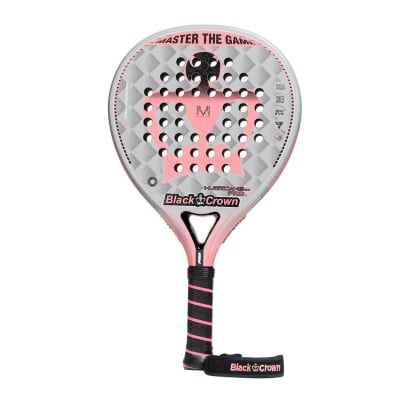 Black Crown Hurricane PRO 2.0 2023 – Black Crown Rund-Padelschläger, 368 g