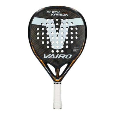 Vairo Black Karbon Confort – Vairo Tropfen-Padelschläger, 365 g