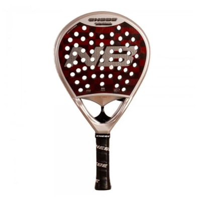Enebe Suburban Red 12K – Enebe Tropfen-Padelschläger, 368 g