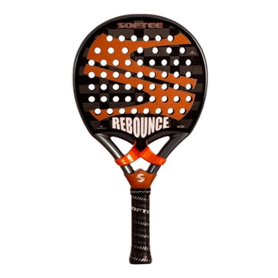 Softee Rebounce Orange – softee Tropfen-Padelschläger, 353 g