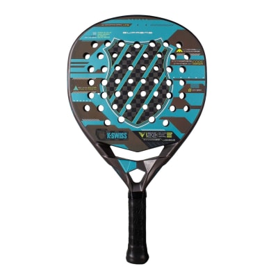 Kswiss Supreme 12K – Kswiss Tropfen-Padelschläger, 230 g