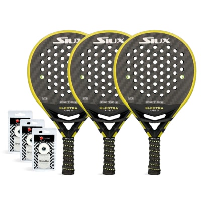 Siux Electra ST3 Lite – Siux Tropfen-Padelschläger, 368 g