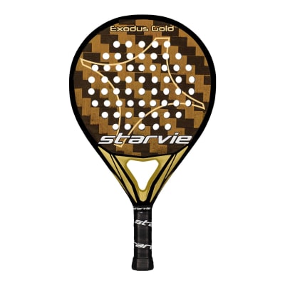 StarVie Exodus Black 2025 – StarVie Rund-Padelschläger, 368 g