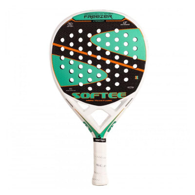 Softee Freezer Carbon 3K Verde SFT – softee Tropfen-Padelschläger, 363 g
