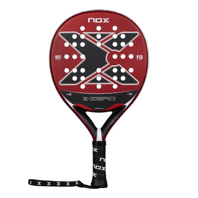 Nox X-Zero Red 2026 – Nox Rund-Padelschläger, 368 g