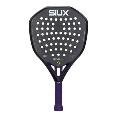 Siux Fenix Pro Black 2026 – Siux Diamant-Padelschläger, 365 g