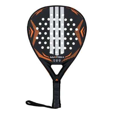 Adidas Match Black 2026 – Adidas Tropfen-Padelschläger, 368 g