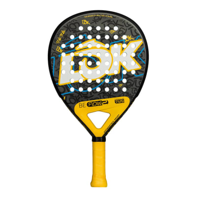 Lok Be Flow Yellow Gen 2 – Lok Rund-Padelschläger, 368 g