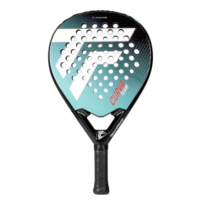 Tecnifibre Curva Team – Tecnifibre Tropfen-Padelschläger, 345 g