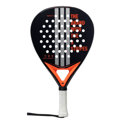 Adidas Match Black 3.4 2025 – Adidas Tropfen-Padelschläger, 368 g