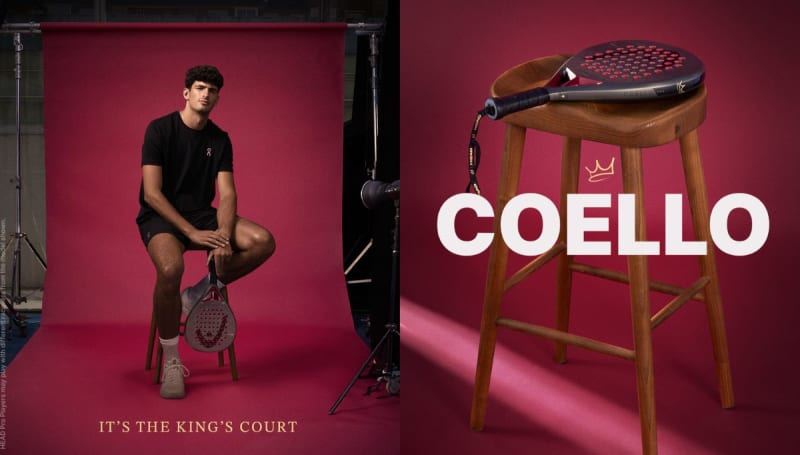 HEAD met en vente la collection Arturo Coello 2026 avec une gamme complète de raquettes