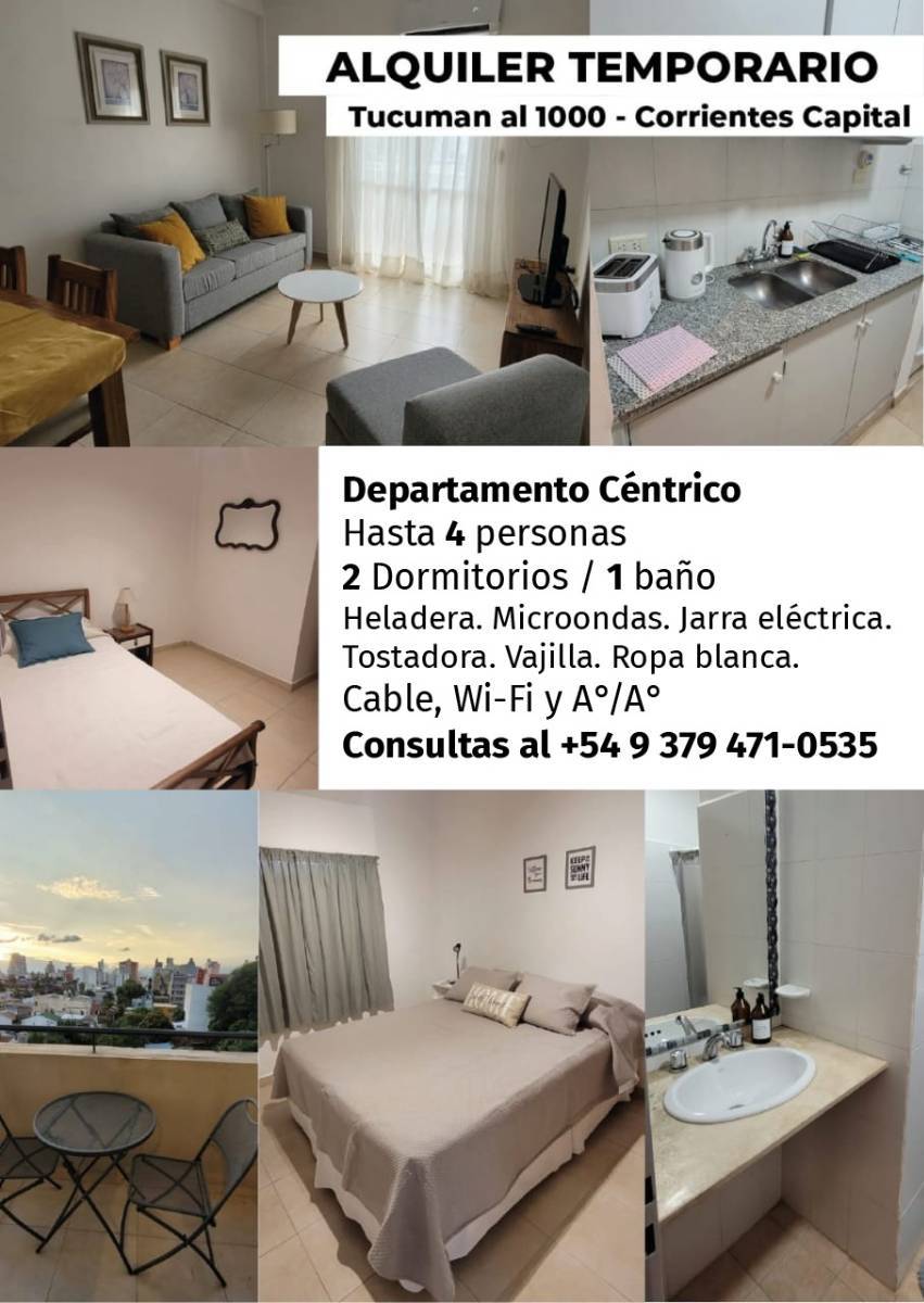 Departamento Centrico cerca de todo