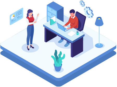 Office illustration