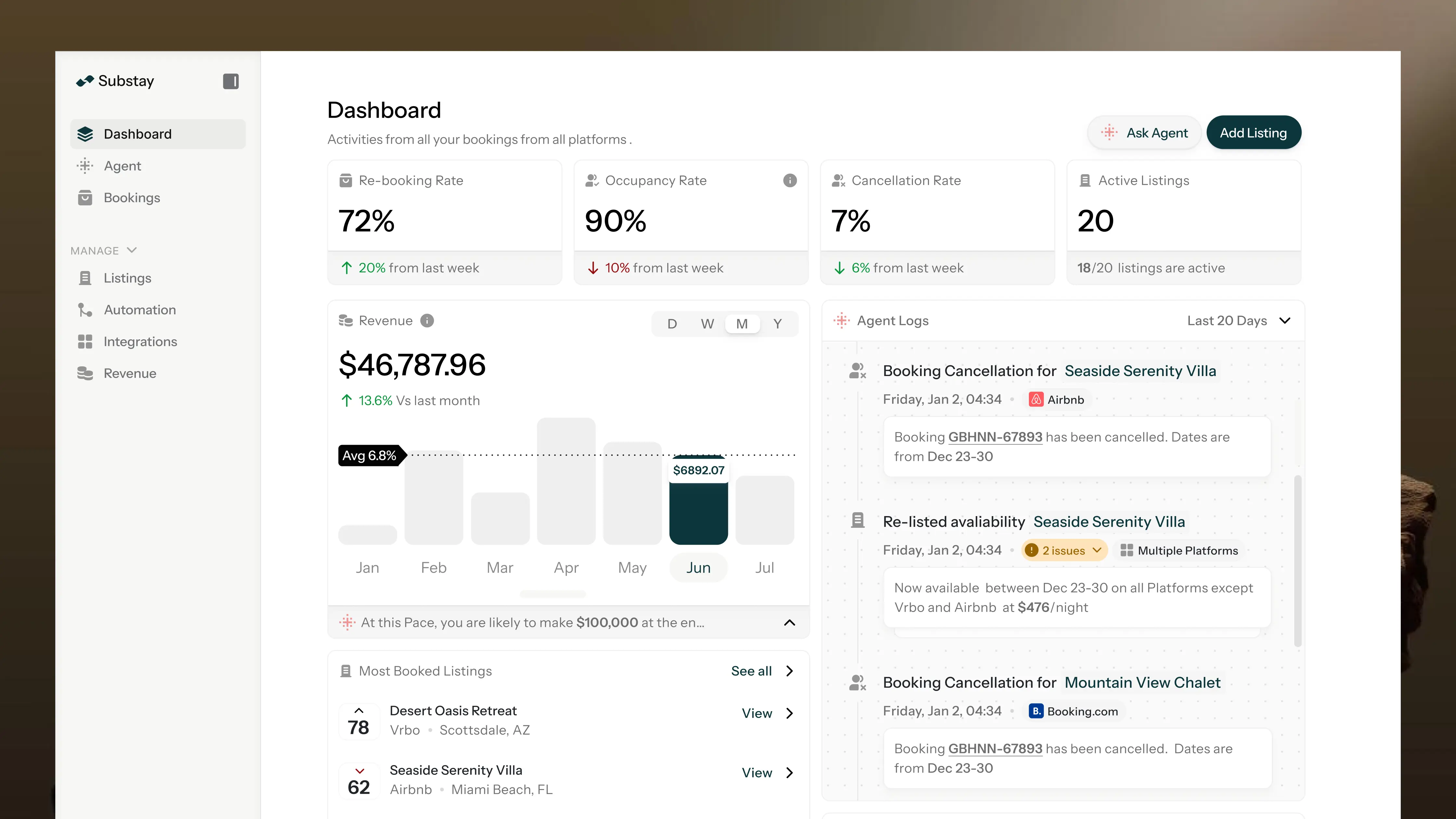 Substay hero imagery