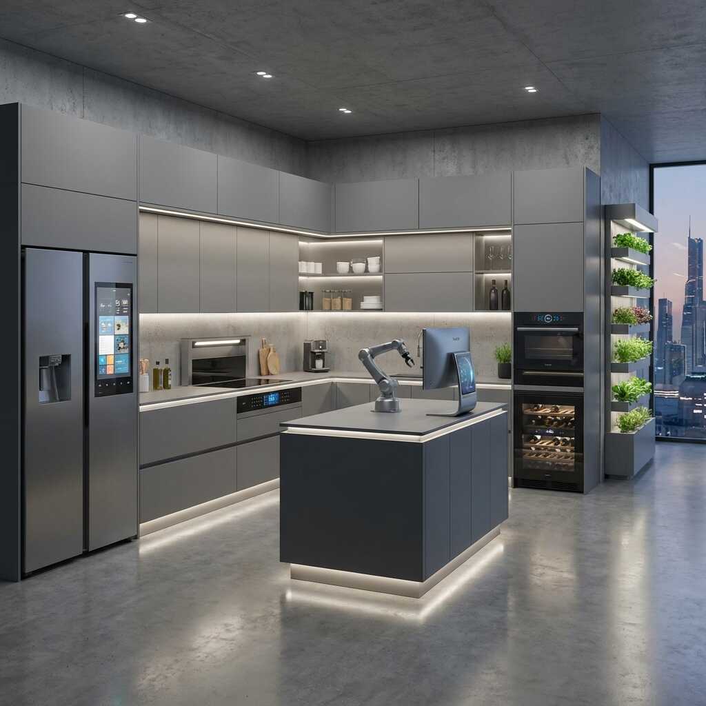 Contemporary Pantry view 1